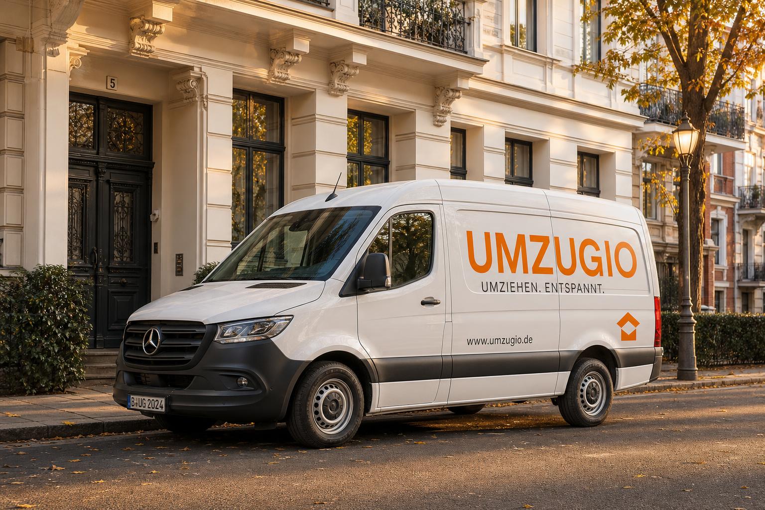 Moderne UMZUGIO Transportfahrzeuge